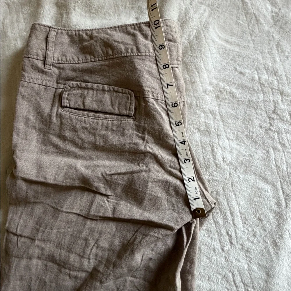 Forever capri/bermuda beige pants